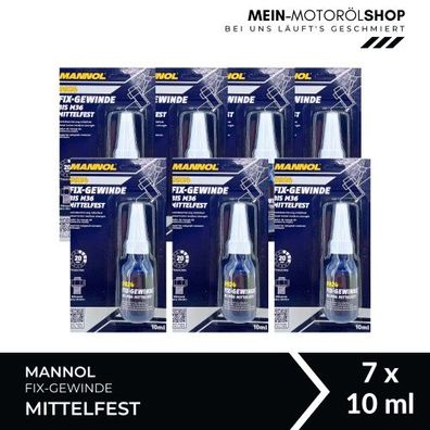 Mannol Fix-Gewinde bis M36 Mittelfest 7x10 ML