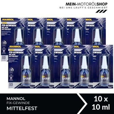 Mannol Fix-Gewinde bis M36 Mittelfest 10x10 ML