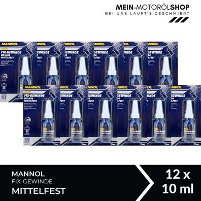 Mannol Fix-Gewinde bis M36 Mittelfest 12x10 ML