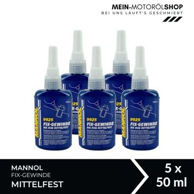 Mannol Fix-Gewinde bis M36 Mittelfest 5x50 ML