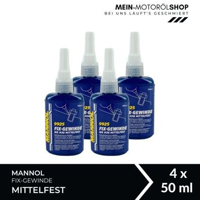 Mannol Fix-Gewinde bis M36 Mittelfest 4x50 ML