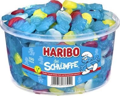 Haribo Die Schlümpfe 150 Stück , 1,35kg