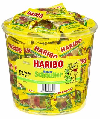 Haribo Kinderschnuller Minibeutel 100x10g