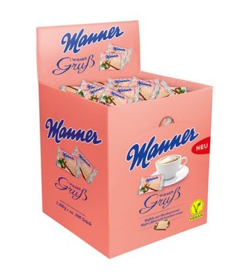 Manner Waffeln Wiener Gruß 300 x 4,2g