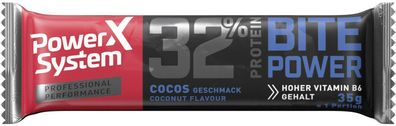 Power System Bite Power Cocos Bar 24 x 35g