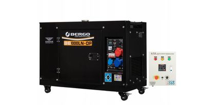 Tragbarer Stromerzeuger BERGO 11200W Diesel Dieselgenerator 14kVA DG10000LN-DP!!