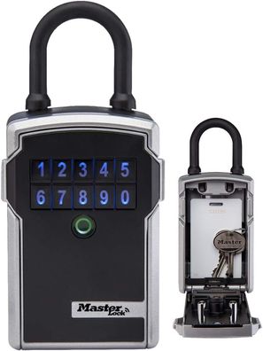 Master Lock-Schlüsselkasten mit Bluetooth-Verbindung oder Kombination, 18,3 x 8,3 x 5