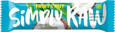 Simply Raw 3x Fruit & Nut Coconut 40g