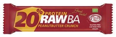 Simply Raw 6x RAW BA Protein Peanutbutter Crunch 40g