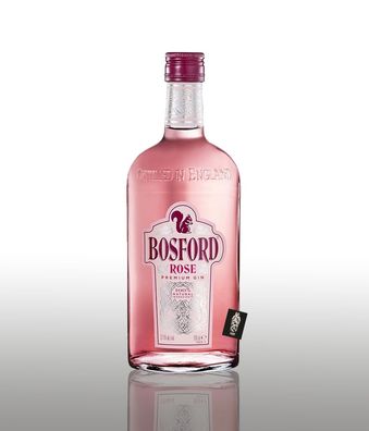 Bosford Premium Rose Gin London Dry Gin 0,7l (37,5% vol.) - [Enthält Sulfite]