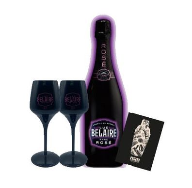 Luc Belaire France 0,75 Rare Rose Fantom Edition mit beleuchtetem Label inkl. 2