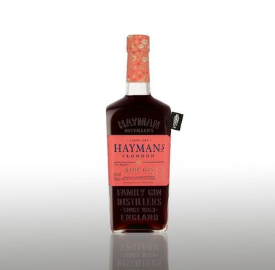 Haymans Sloe Gin mit Schlehe 0,7l (26% vol.)- [Enthält Sulfite]