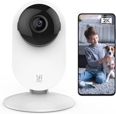 YI Pro 2K Indoor-Überwachungskamera mit künstlicher Intelligenz