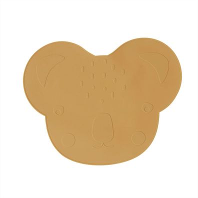 Platzset Koala, Tischset Bär, Platzdeckchen, Koalabär, Silikon, Placemat für Kinder