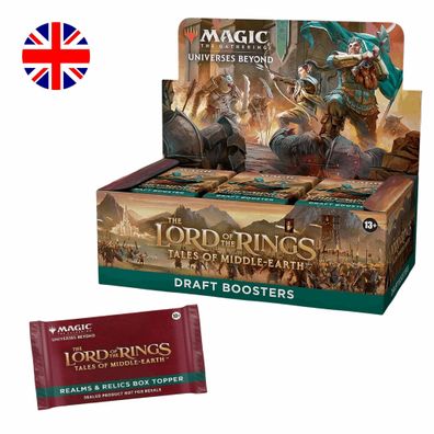 Magic: The Gathering Lord of The Rings: Tales of Middle-Earth Draft Booster Box - EN