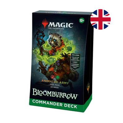 Magic: The Gathering - Bloomburrow - Animated Army Commander Deck - EN