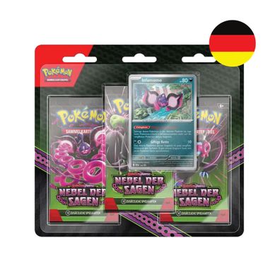 Pokemon - Nebel der Sagen 3-Pack Blister - DE