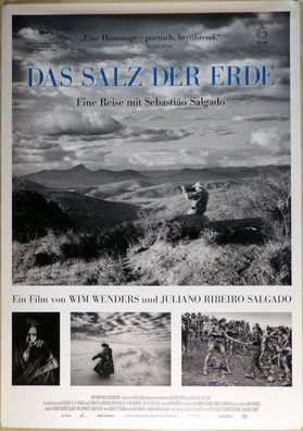 Das Salz der Erde - Original Kinoplakat A0 - Doku von Wim Wenders - Filmposter