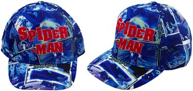 Spiderman Kappe Blau 54