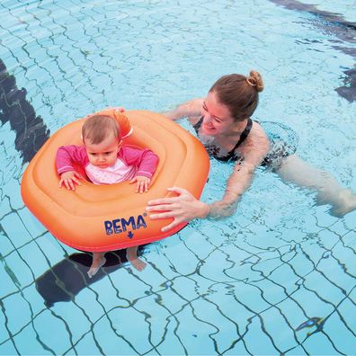 BEMA Baby-Schwimmsitz PVC Orange