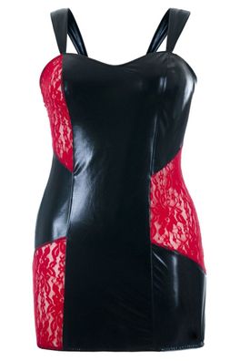 Andalea Schwarz/ rotes Wetlook Chemise SB/1006 Sexy Base Kollektion by Andalea - ...