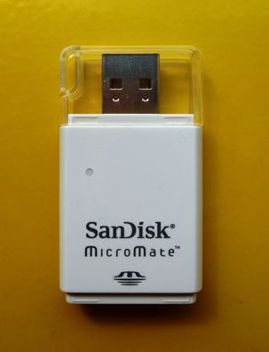 NEU SanDisk MicroMate Adapter MS Pro Duo auf USB SDDR-117 Memory Stick (auch f. Sony)