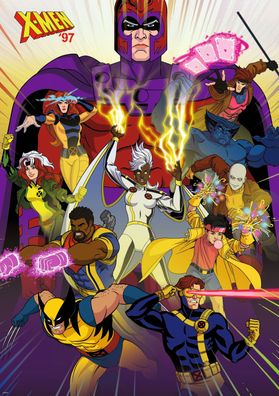 Retro Poster - Marvel X-Men 97