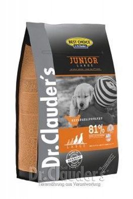 Dr. Clauders Best Choice Dog Junior Large Breed 12,5kg