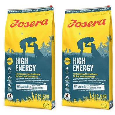 Josera High Energy 2 x 12,5 kg Sparpaket