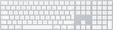 Apple Magic Keyboard mit Ziffernblock engl. Layout QWERTY Weiß NEU & OVP