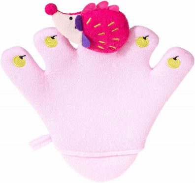 bieco Waschhandschuh/ Handpuppe Igel