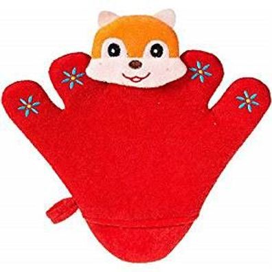 bieco Waschhandschuh/ Handpuppe Eichhörnchen