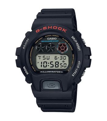 Casio G-Shock Armbanduhr schwarz Illuminator Stoßfest DW-6900U-1ER