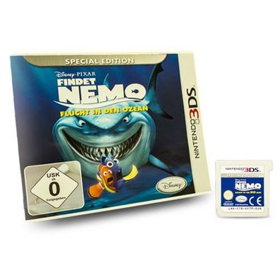 3DS Spiel Disney Pixar Findet Nemo - Flucht in den Ozean Special Edition