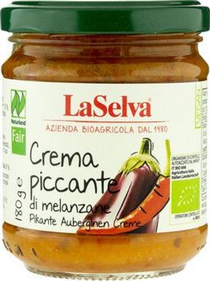 LaSelva 6x Pikante Auberginen Creme 180g