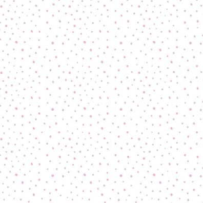 Noordwand Tapete Mondo baby Confetti Dots Weiß, Rosa und Beige