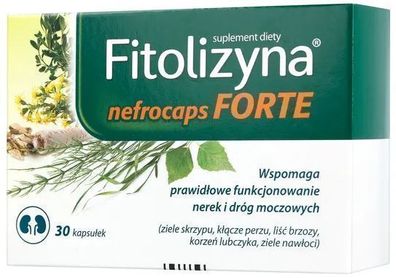 Fitolizyna Phytolysin Nefrocaps Forte Nahrungsergänzung 30 Kapseln
