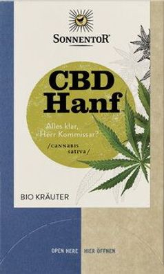 Sonnentor 3x Hanf-CBD, Doppelkammerbeutel 21,6g