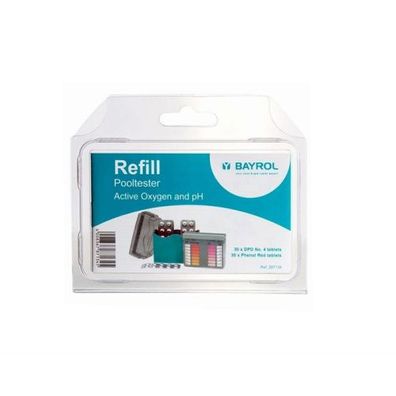 BAYROL Refill - Nachfüllpack Pooltester pH/ O2