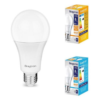 LED Leuchtmittel E27 8 Watt A60 650lm warmweiß Leuchte Lampe Glühbirne