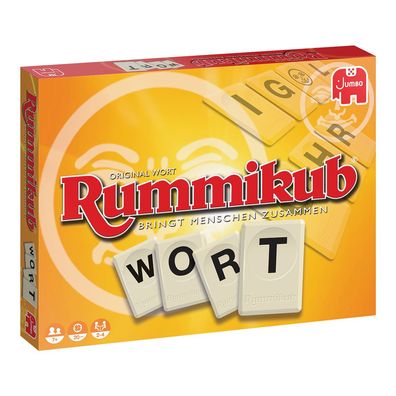 JUMBO 03469 Rummikub Wort , Familienspiel