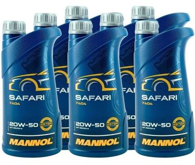 Mannol Safari 20W-50 7x1 Liter