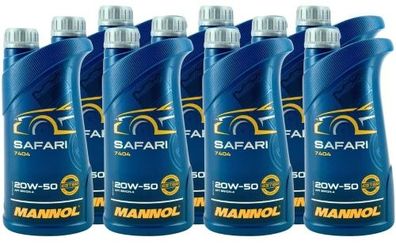 Mannol Safari 20W-50 10x1 Liter