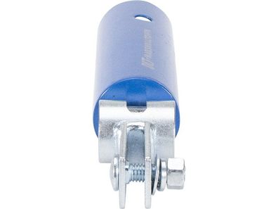 Marshalltown QLT Mini Rock-It Druckknopf/ Gabelkopf Adapter für 35 mm Stangen, Stahl,