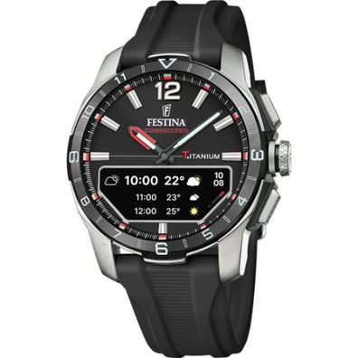 Herrenuhr Festina Connected Schwarz F23000/4 Hybrid Smartwatch