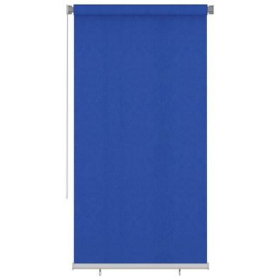 vidaXL Außenrollo 120x230 cm Blau HDPE