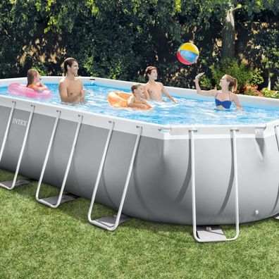 Intex Prism Frame Swimmingpool-Set Oval 610x305x122 cm 26798GN