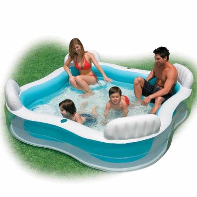 Intex Swim Center Familien-Planschbecken Aufblasbar 56475NP