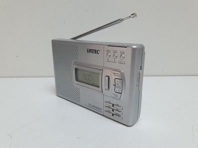 Lifetec LT40738 Weltempfänger Kleine Tragbares Radio FM Digital Radio Batterie B