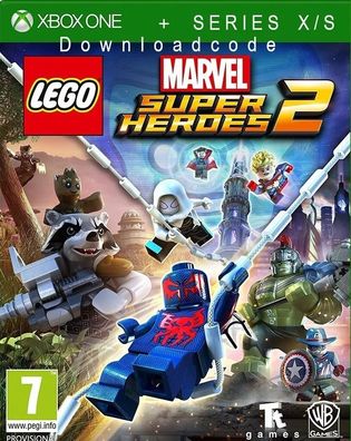 NEU für XBOX One Series X S LEGO Marvel Super Heroes 2 Spiel Game Key Download